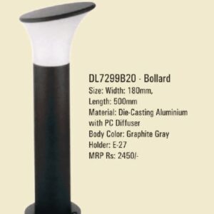 DL7299B20 - Bollard  (Body color:-Graphite Gray)