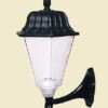WDP111T - Wall Lantern  (Body color:-Black)