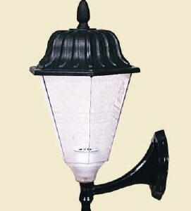 WDP111T - Wall Lantern  (Body color:-Black)