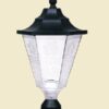 D18/15NT - Post Top Lantern  (Body color:-Black)